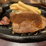 ブロンコビリー - 料理写真:極選リブロースステーキ（150g）