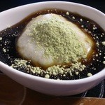 昭和屋 そば琳 - 2015.1.30そばプリン（黒蜜ときなこ）