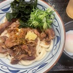 丸亀製麺 - 牛すき釜玉