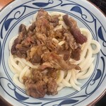 丸亀製麺 - 牛すき釜玉