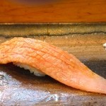 寿司栄 - 【握り】鮪トロの漬けの炙り