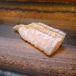 寿司栄 - 真子鰈のえんがわ