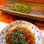 寿司栄 - ポン酢で・・