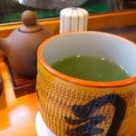寿司栄 - お茶・・