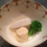 星のや京都 - 炊き合せ（海老芋と巻き湯葉の含ませ）