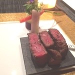 星のや京都 - 牛フィレの炭焼きと旬の野菜