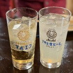 居酒屋燃えた うらめし屋 - ふつうのハイボール430円　レモンサワー480円