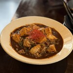 居酒屋燃えた うらめし屋 - 牡蠣麻婆豆腐　1,000円