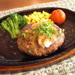 ビストロ サザンウインド - あおもり和牛ハンバーグ。