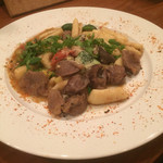 ビストロ 集 - 2015/01 砂肝のパスタ