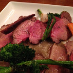 らんぷ亭 - 諸塚村雌猪のロースト これはヤバイ