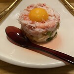 日本を食す 引算 - 蟹と山芋