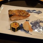 山口 - 鰆の柚子味噌焼き