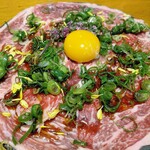 炭焼き 山鳥 - 生すき焼き