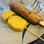 やきとり海賊 - チーズボール・つくね棒