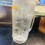 やきとり海賊 - 焼酎（水割り）