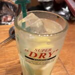 串かつ でんがな - 生レモンサワー