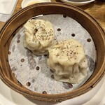 水餃子と胡椒シュウマイの二兎 - 胡椒焼売2ヶ