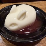 水餃子と胡椒シュウマイの二兎 - うさぎの杏仁豆腐