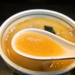 大阪大勝軒 - チャーシューつけ麺（並盛り）つけ汁