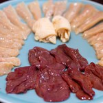 比内地鶏本格焼酎 海舟 - 2026.2 比内地鶏 しゃぶしゃぶ（むね、レバー、皮、レタス）