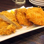 茶土家 - 自家製コロッケ・黒はんぺんフライ