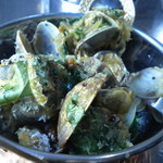 Spice&Dining KALA - アサリのトーレン、300円。平たく言うと、アサリのカレー焼きって感じ～