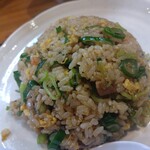 極麺 青二犀 - 九条ネギやきめし