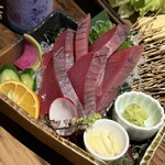 駱駝別邸 - カツオの お造り 生臭さゼロ！プリップリ！美味しかった！