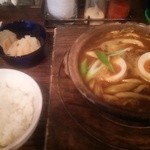 鯱市 大須店 - カレー煮込み\770＋味付け半熟玉子\100(内税)