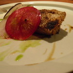 アカ - カマと三種類の大根のスライス