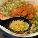 佐野らーめん 湧 - スープ