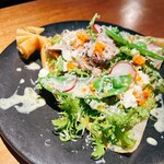 茅場町食堂 History by moto since 2010 - ミモザブーケサラダ