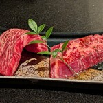 燒肉 喰心 - 『ハラミ』『赤身(シンシン)　』