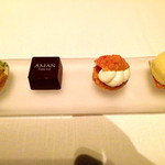 アルヴァ(アマン東京) - 満腹感のせいかチョコ以外美味しさは見た目に比例せず。。