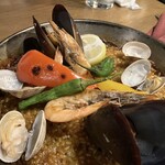 EX - 魚介のパエリア