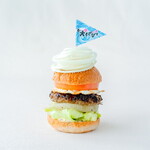 あわじ島バーガー 淡路島オニオンキッチン - あわじ島大うずバーガー