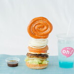 あわじ島バーガー 淡路島オニオンキッチン - あわじ島大うずバーガー大潮の日ver.