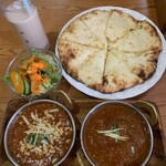 SRIJANA - Cセット　990円　チーズナンへ変更　＋200円