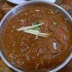 SRIJANA - Cセット　990円　のマトンカレー