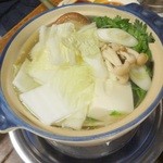 栄屋酒場 - かき豆腐鍋(2)(2014.11)