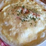 パスタエクスプレス ベイジル - シーフードドリアセット1290円です。