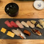 まぐろ人別庵 - 上にぎり