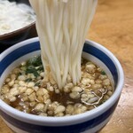釜揚げうどん 戸隠 - つけ汁