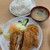 鮨みつ - 料理写真:チキンカツ定食　750円　ライス大盛り　＋100円