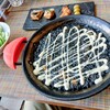 BIKiNi TAPA＋ - 夫はおすすめランチ2180円のメインをイカ墨パエリアで✨✨4種のマイクロピンチョス、サラダ、ドリンク、デザート付き♫