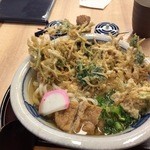 うえだ - かき揚げうどん
