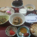 大盛館 栖峰 - 大人の朝食　わらび納豆うまし♪②