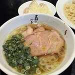 支那ソバ 小むろ - ■ワンタンつけソバ味玉¥1,300