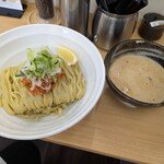 らぁ麺 NOBU - えびクリーミーつけ麺　¥1,200　